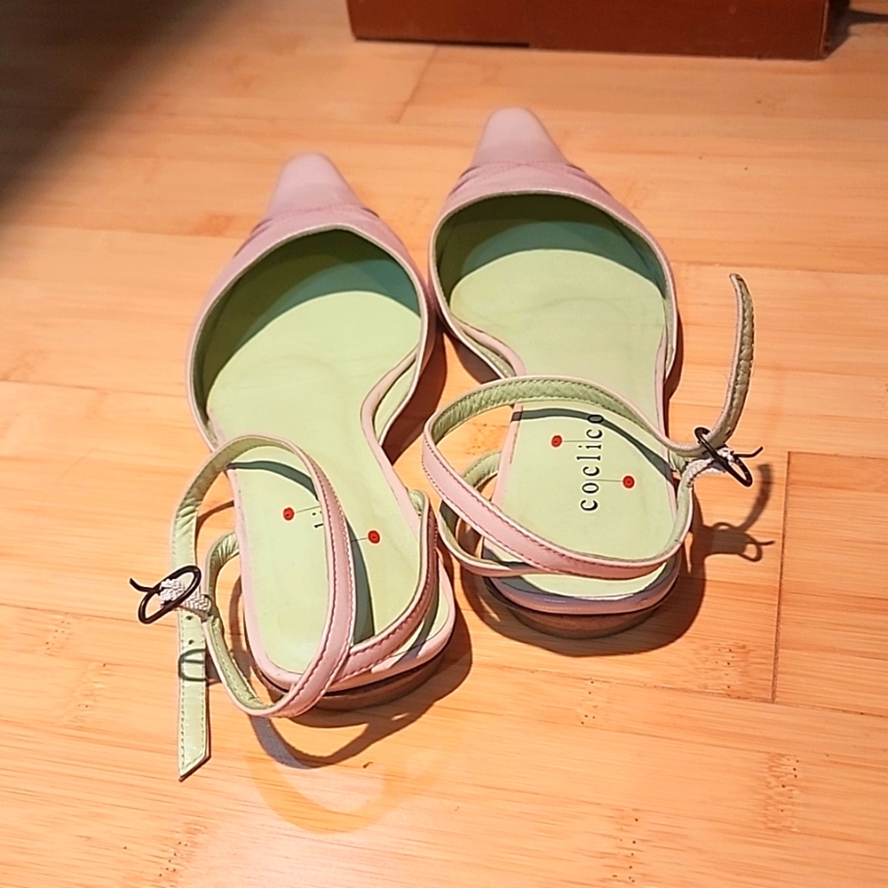Coclico KILLY flats leather pink green - Picture 9 of 9